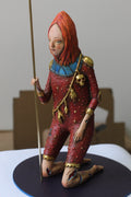 A Dama Ruiva e o Cordeiro.